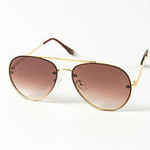 Сонцезахисні окуляри авіатор 80-665/2 коричневі