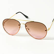 Сонцезахисні окуляри авіатор 80-665/4 світло-коричневі