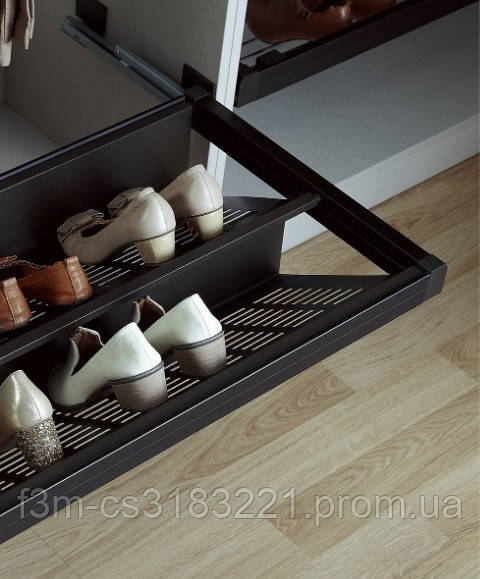 ГС Unihopper Мокко 900 (864-910) Полиця для Взуття Перфорація (864*475*180) НапСкрМон, Дов, синх.