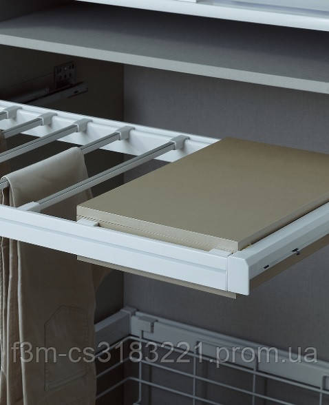 ДС Unihopper Мокко 900 (864-910) Віш.Для Брюк з Вин,тримач+ОрганДеревБеж(864*475*90)НпСкМн,сДв,сх.