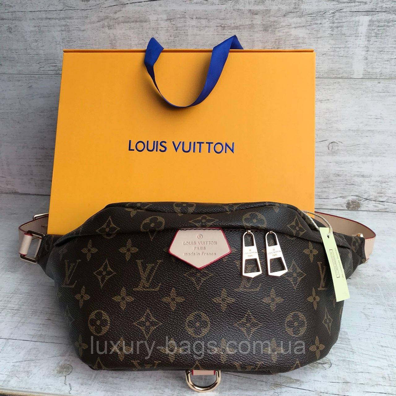 Нагрудна сумка бананка Louis Vuitton Bumbag Луї Віттон
