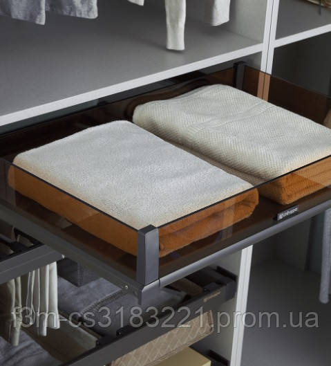 ГС Unihopper Мокка 800 (764-810 мм) Ящик Універсальний Скло (764*450*130) НапрСкрМон,Дов,синхр