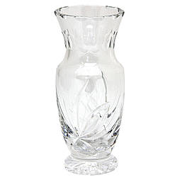 Кришталева ваза - візерунок Квітка, 20 см, кришталь (6412/3)