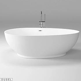 Окремостійка акрилова ванна Dusel Pisa DU106 180х90х58