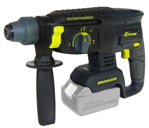 Акумуляторний перфоратор TITAN PRH2621B-CORE BRUSHLESS