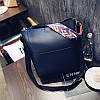 Женская сумка хобо с разноцветным ремнем 01537780709975grey серая, фото 8