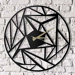 Настінний годинник металевий "Contur" 50 см