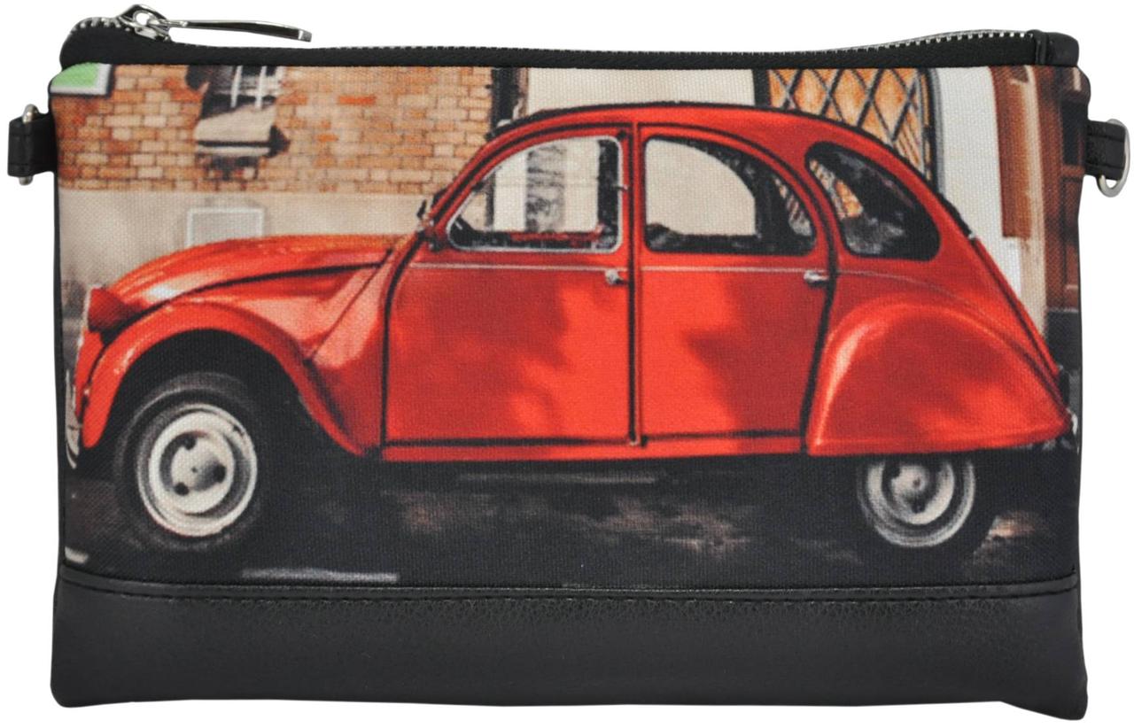 Клатч Ретрокар чорний, фото 1