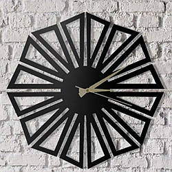 Настінний годинник металевий "Еxclusive" 50 см