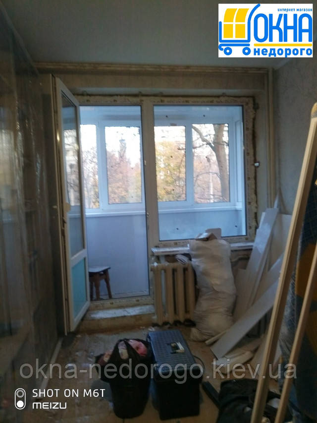 Балконний блок OpenTeck Київ вул. Покотило фото бригади 19