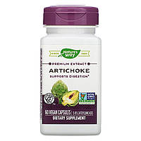 Артишок Nature's Way "Artichoke" стандартизованный экстракт, 600 мг (60 капсул)