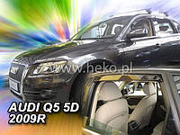 Дефлектори вікон (вставні!) вітровики Audi Q5 I 2009-2016 4шт., HEKO, 10235