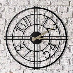 Настінний годинник металевий "Star" 45 см