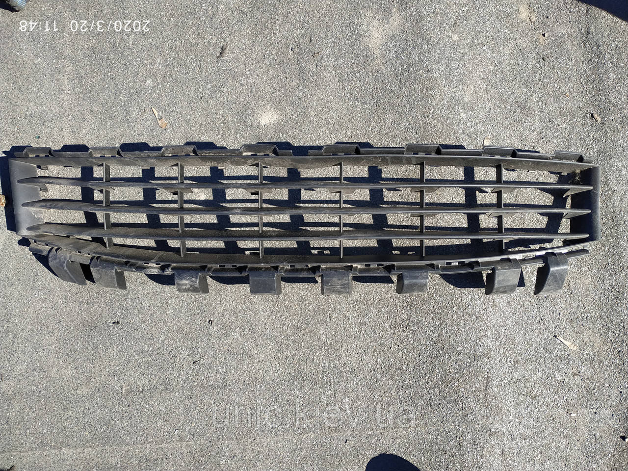 Решітка радіатора (низ бампера) Рено Меган 2 фаза 2 б/в