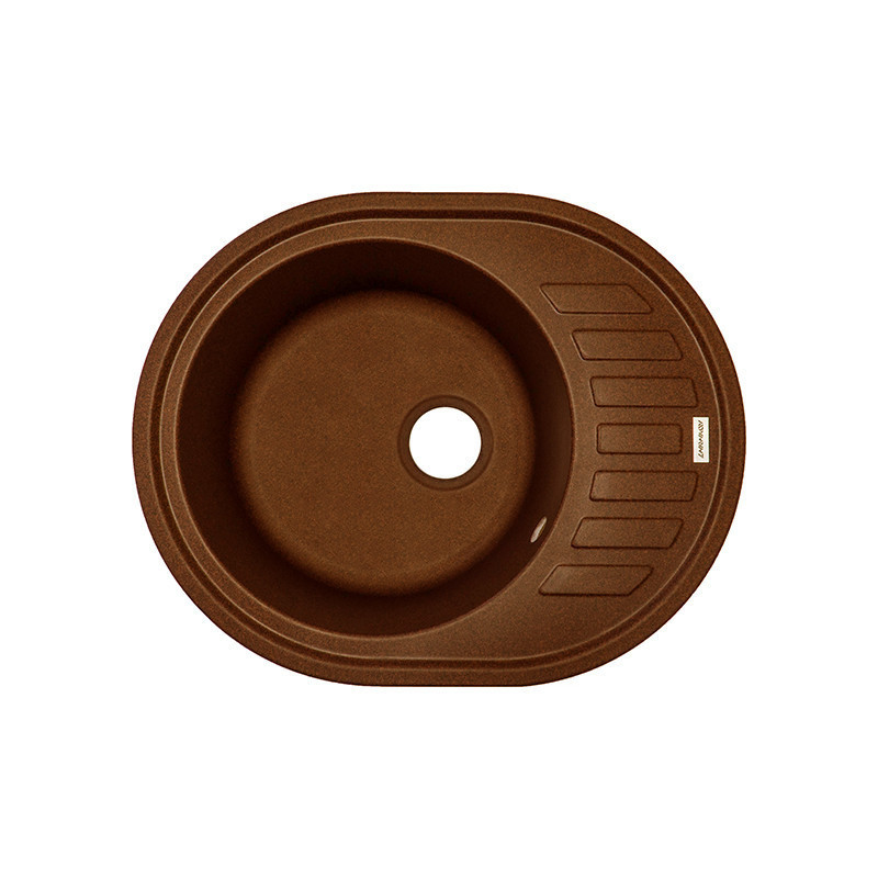 Гранітна мийка Adamant OVUM TERRACOTTA-11, фото 1