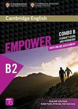 Підручник і робочий зошит Cambridge English Empower B2 Upper-Intermediate Combo B student's Book and Workbook