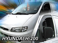 Дефлекторы окон (вставные!) ветровики Hyundai H200 H-1 Starex 1997-2007 2шт., HEKO, 17250