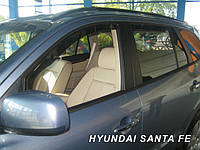 Дефлекторы окон (вставные!) ветровики Hyundai Santa Fe 2 2006-2012 4шт., HEKO, 17243
