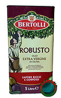 Оливковое масло BERTOLLI Robusto Olio Extra Vergine Di Oliva 5 л.