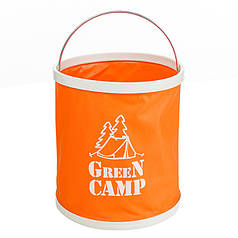 Відро туристичне GreenCamp, 11л складное