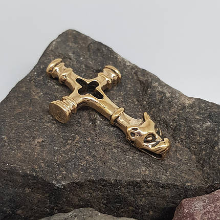 Молот Тора, Вовчий Хрест, знахідка з Фоссі, Ісландія, 10 ст., кулон, підвіс, оберіг, фото 1