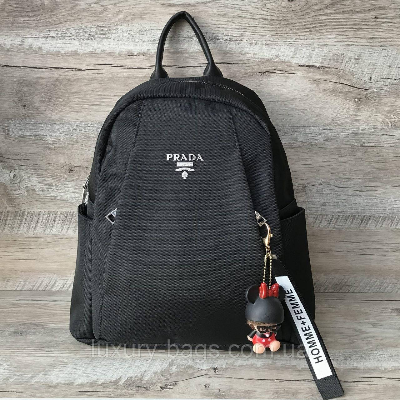 Жіночий текстильний рюкзак Prada Прада