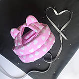 Захист голови дитини від ударів, шолом з вушками, забарвлення, фото 8