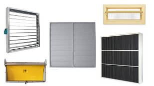 Припливні клапани, жалюзі, світлозахист та світлофільтри