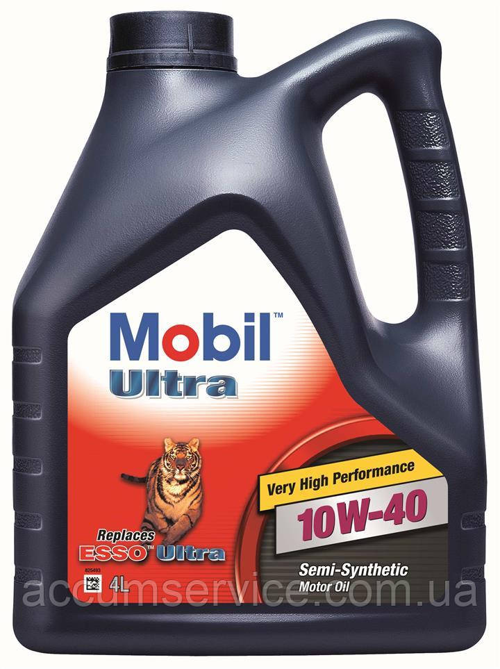 Олива моторна Mobil ULTRA 10W40, 4л