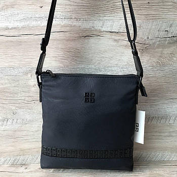 Чоловіча стильна текстильна сумка через плече