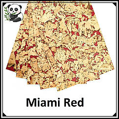 Коркові панелі (шпалери) Miami Red TM Egen 600*300*3 мм