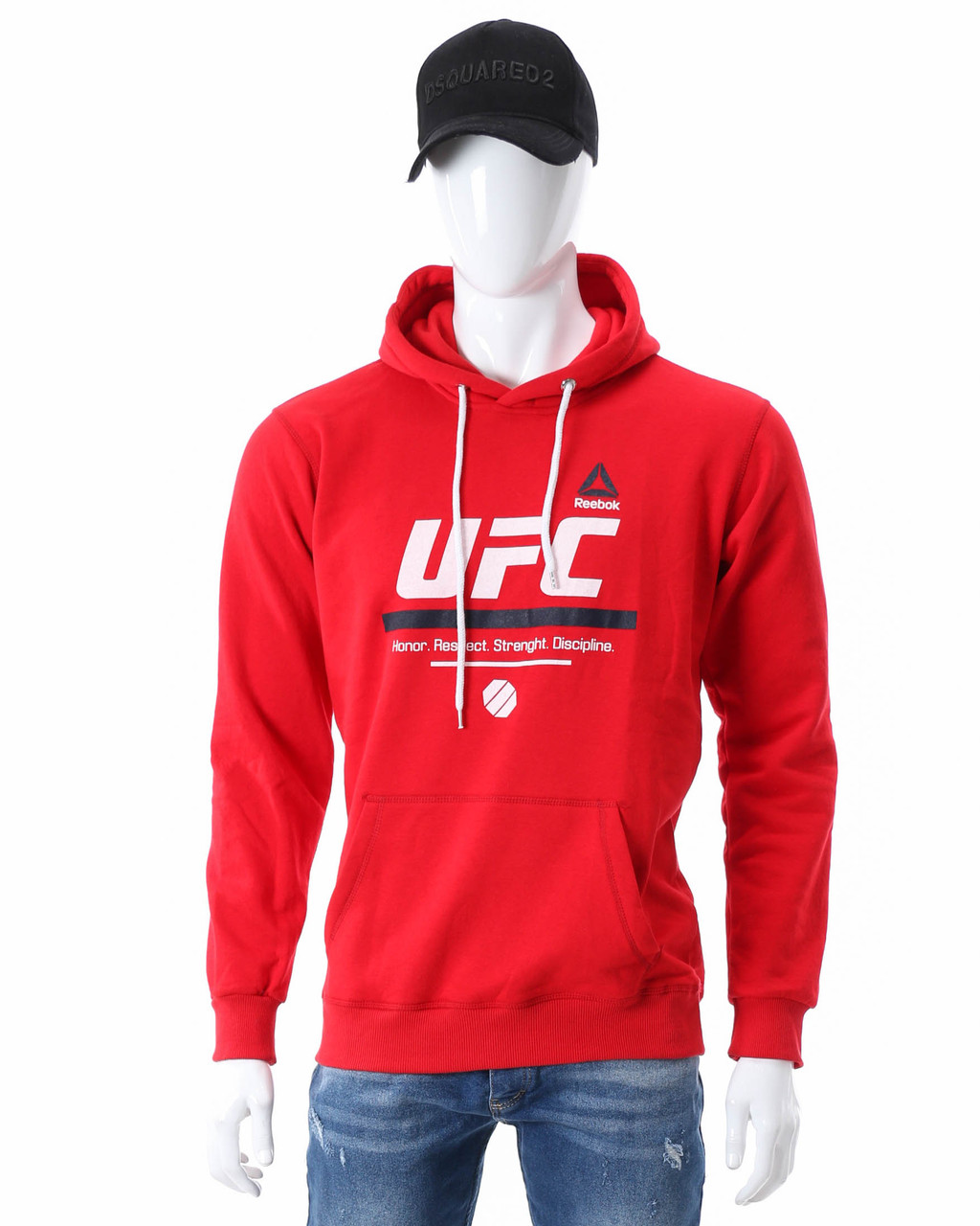 Худі осінь-зима червоне UFC 'Respekt' Т-2 RED XL (Р) 19-452-203