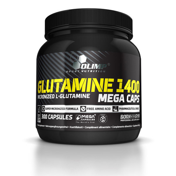 L-Glutamine 1400 mega caps (300 caps) OLIMP