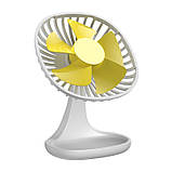 Вентилятор настільний BASEUS Pudding-Shaped Fan, білий, фото 3