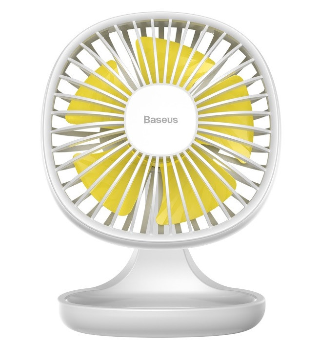 Вентилятор настільний BASEUS Pudding-Shaped Fan, білий