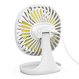 Вентилятор настільний BASEUS Pudding-Shaped Fan, білий, фото 4