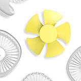 Вентилятор настільний BASEUS Pudding-Shaped Fan, білий, фото 6