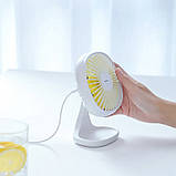 Вентилятор настільний BASEUS Pudding-Shaped Fan, білий, фото 8