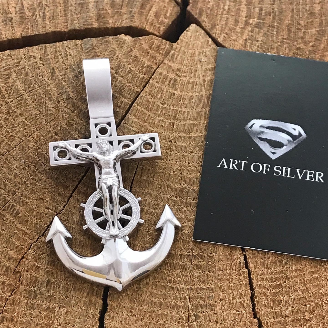 Срібна підвіска, фото 1