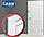 Фігурний дверної наличник під фарбування, з полістиролу в комплекті, ширина 58 мм Білий, фото 3