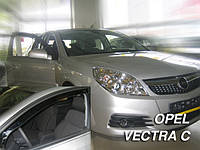 Дефлекторы окон (вставные!) ветровики Opel Vectra C 2002-2008 4D 4шт. Sedan, HEKO, 25352