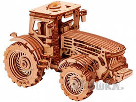3D пазл механічна сувенірно-колекційна модель Трактор