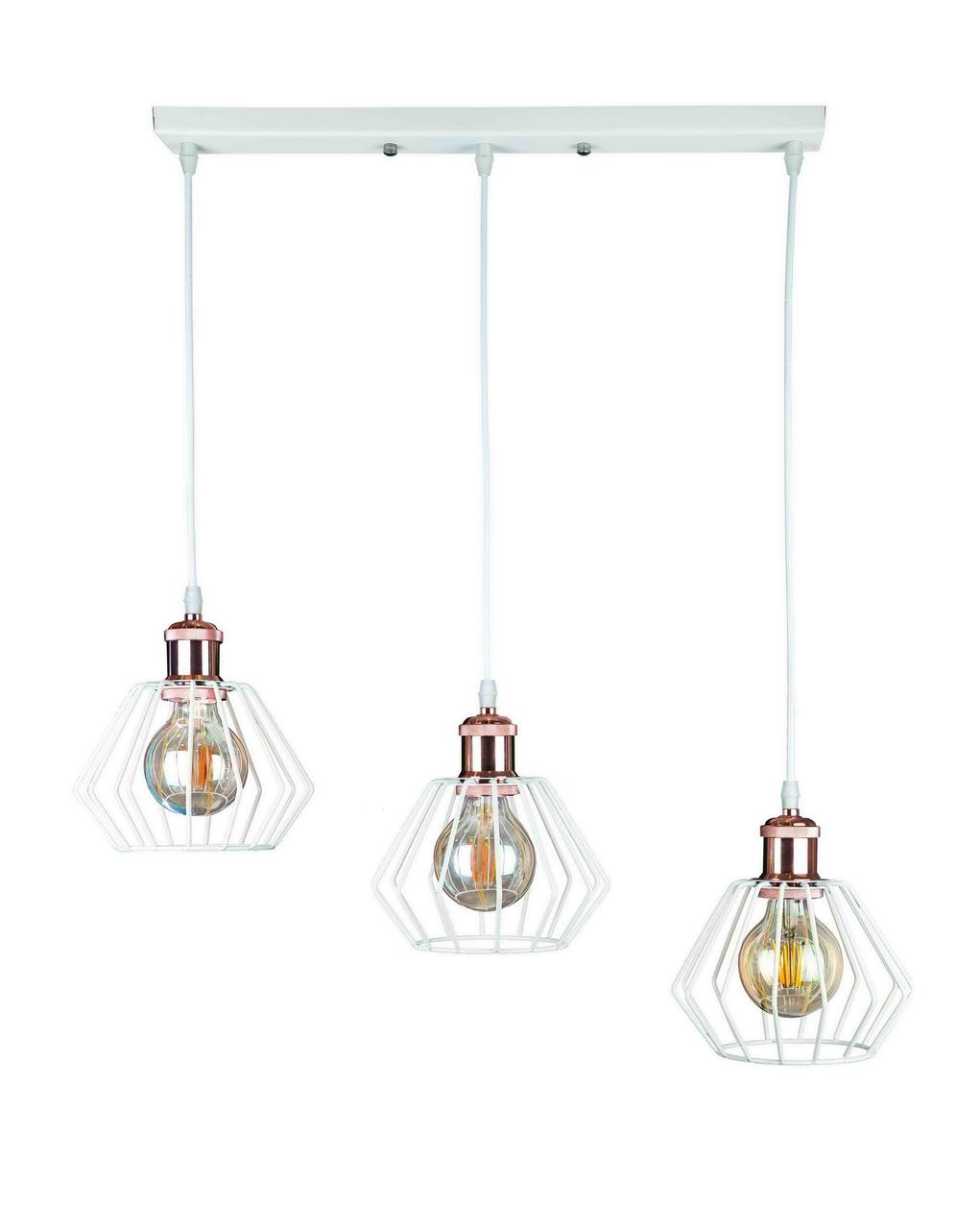Loft люстра Levistella 756PR108F-3 WH RG (500)