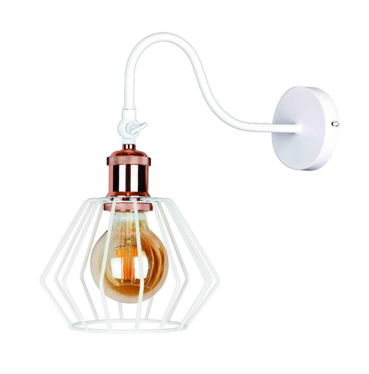 Бра в стилі loft Levistella 756WPR108F3-1 WH RG