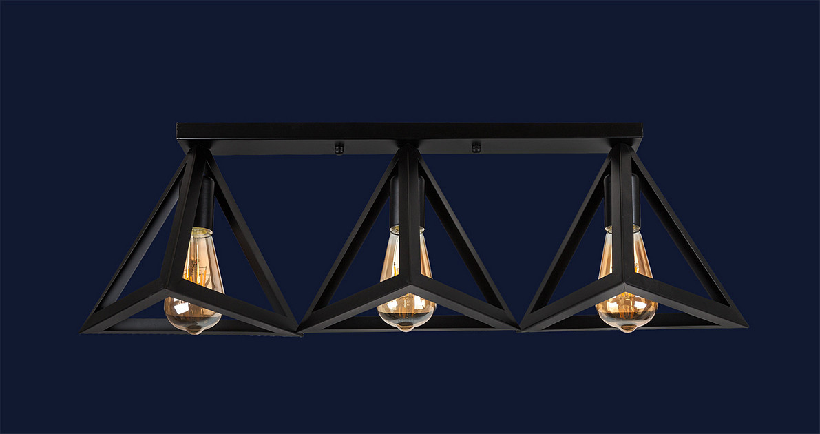 Люстры и светильники в стиле loft Levistella 756XPR220F2-3 BK (500) - фото 2 - id-p1150496078