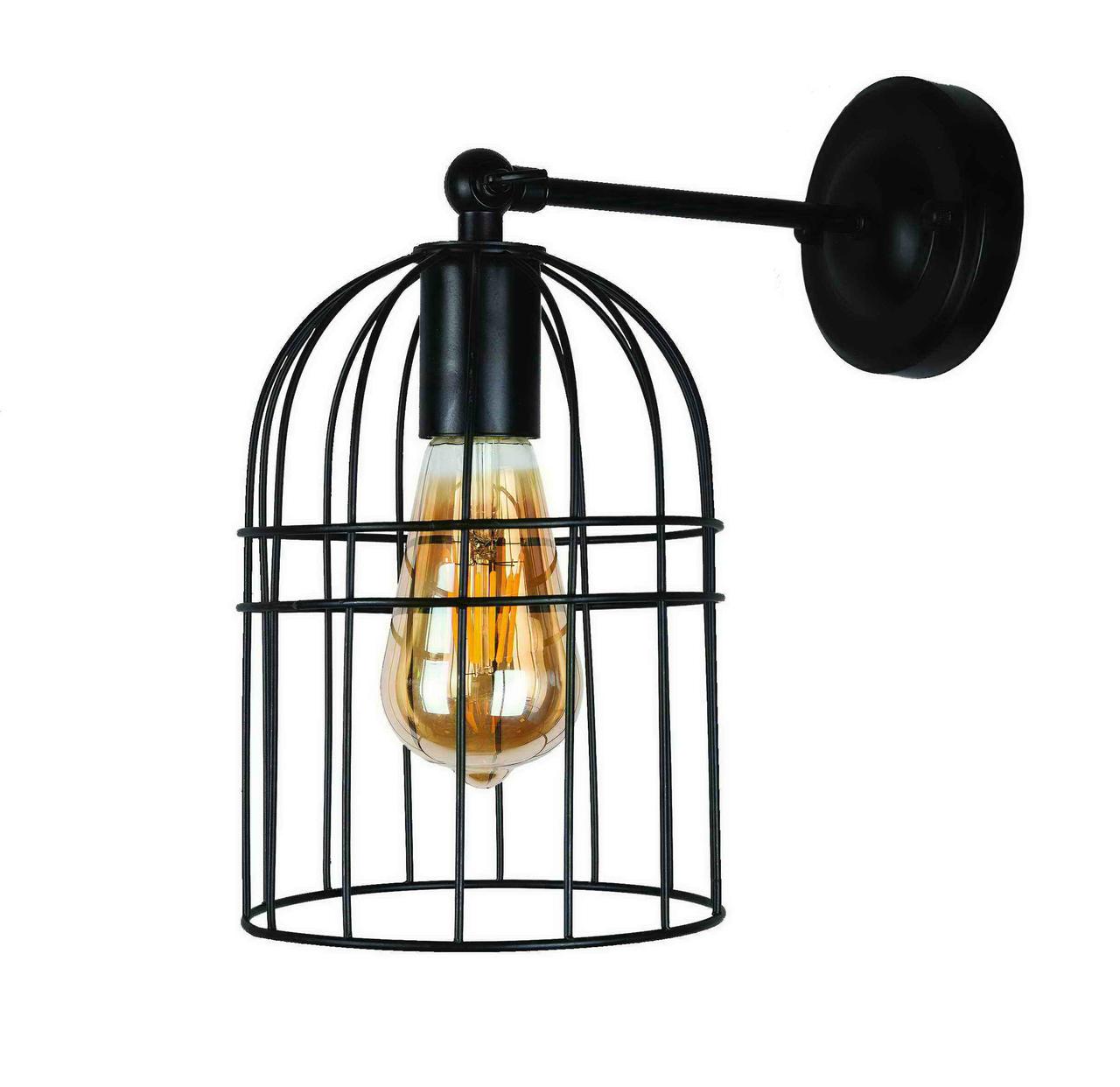 Бра в стилі loft Levistella 756WPR106F-1 BK