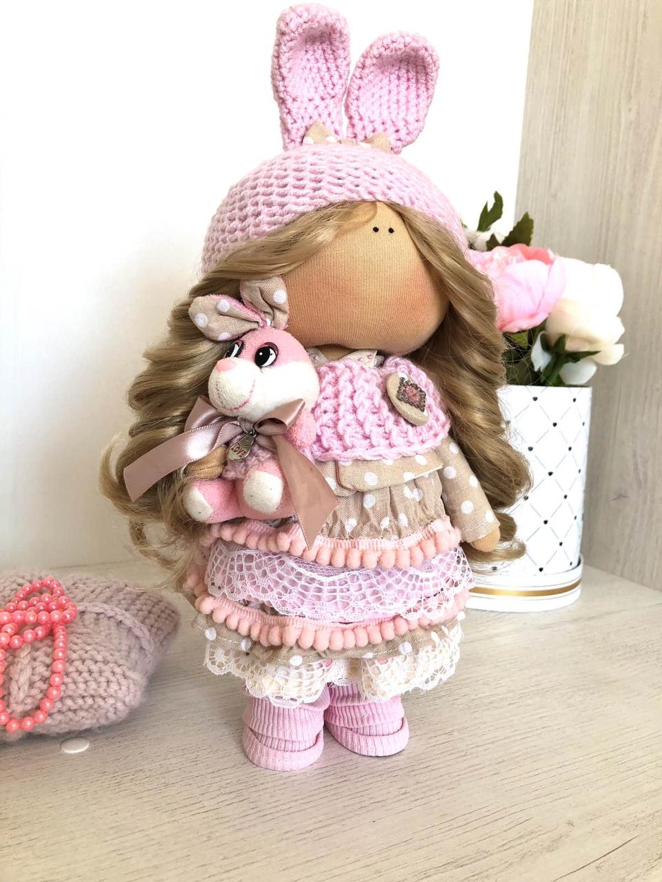 Текстильна інтер'єрна лялька, лялька в подарунок, фото 1