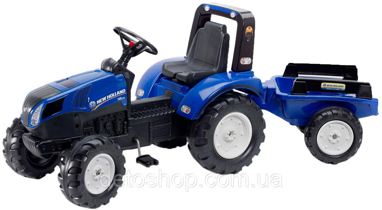 Дитячий трактор на педалях  Falk 3090B New Holland