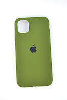 Чехол для телефона iPhone XS Max Silicone Case original FULL №64 olive green(4you)