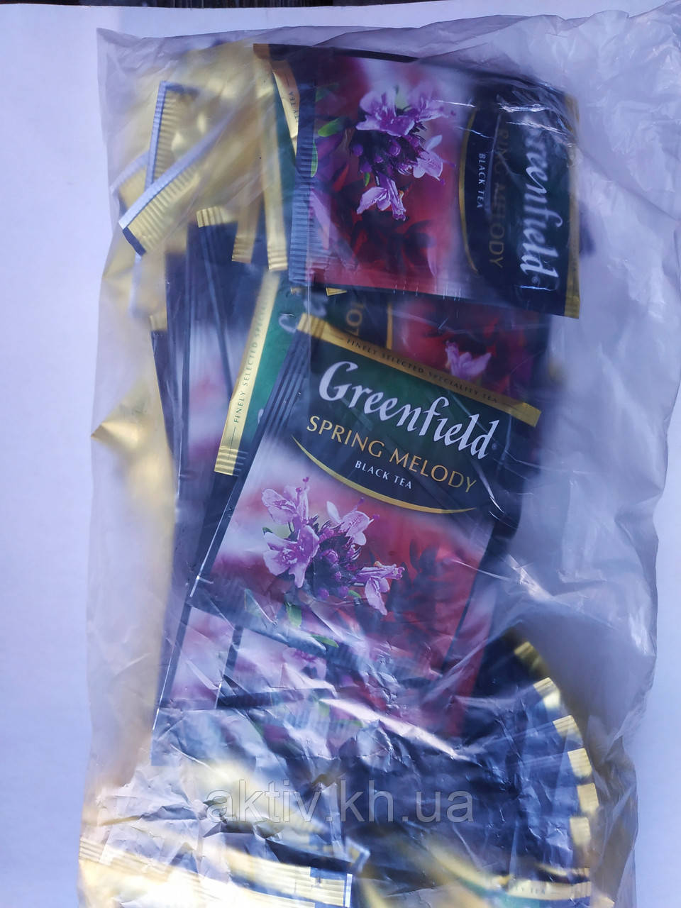 Чай Greenfield Spring Melody чорний 100 пакетиків